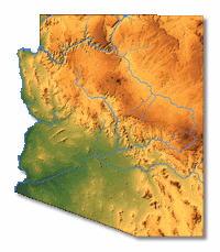 Arizona Map - StateLawyers.com